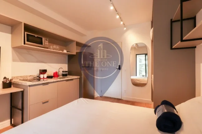 Imagem Studio à venda em ótima localização na Vila Mariana, São Paulo-SP: 1 quarto, 1 sala, 1 banheiro, 22m² de área.