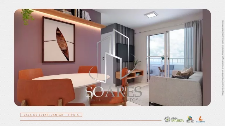 Imagem Village Natureza:Realize seu sonho: 2 Quartos em condomínio - Aproveite as condições