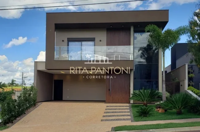 Imagem Casa Condominio - Ribeirão Preto - Residencial Alto do Castelo - Região Sul