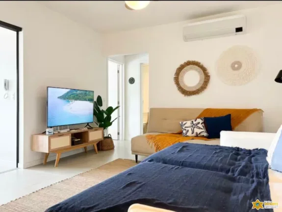 Imagem Oportunidade única -Apartamento Mobiliado à Venda no Condomínio Duo Itaguá, Ubatuba/SP