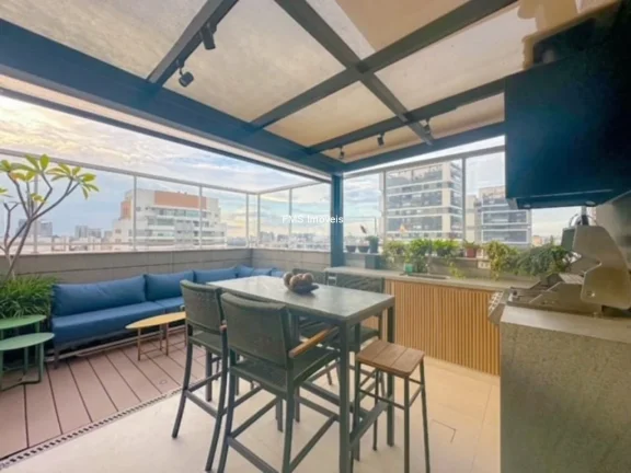 Imagem Cobertura de Luxo à Venda no Brooklin: 3 quartos, 3 suítes, 2 salas, 3 vagas de garagem, 229m² - São Paulo-SP!