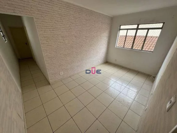 Imagem Apartamento de frente no 1º andar em predinho com 2 dormitórios à venda, 60 m² por R$ 318.000 - Campo Grande - Santos/SP