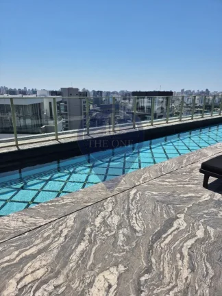 Imagem Studio de Luxo à Venda em Moema, São Paulo-SP: 1 Quarto, 2 Salas, 1 Banheiro, 28m² de Pura Elegância!