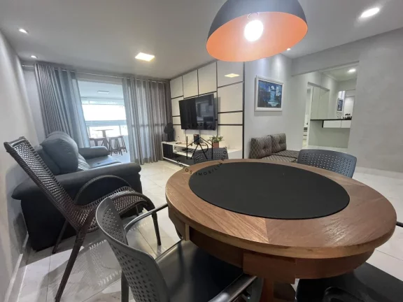 Imagem Apartamento para Venda em Praia Grande, Guilhermina, 3 dormitórios, 4 suítes, 5 banheiros, 2 vagas