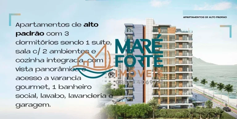 Imagem EMPREENDIMENTO ALTO PADRÃO EM FRENTE AO MAR!