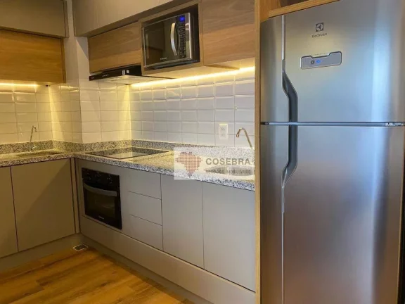 Imagem Apartamento com 2 dormitórios para alugar, 33 m² por R$ 4.900,67/mês - Brooklin - São Paulo/SP