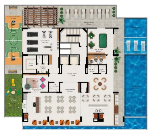 Imagem San Pietro Residence - Apartamento à venda no bairro Perequê - Porto Belo/SC