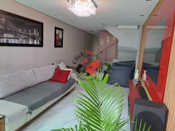 Imagem Lindo sobrado à venda, recentemente reformado, localizado na Vila Valparaíso, Santo André, com 3 dormitórios, sendo 1 suíte, 2 vagas, 196 m².