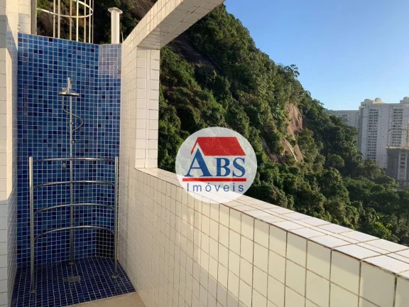 Imagem Apartamento Porteira Fechada com 1 dorm à venda, 42 m² por R$ 383.000 - Marapé - Santos/SP a três quadras da praia