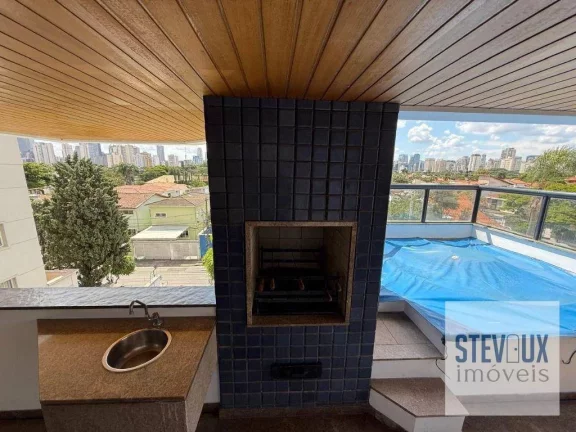 Imagem Apartamento com piscina e churrasqueira na varanda para locação e venda no Brooklin Novo!