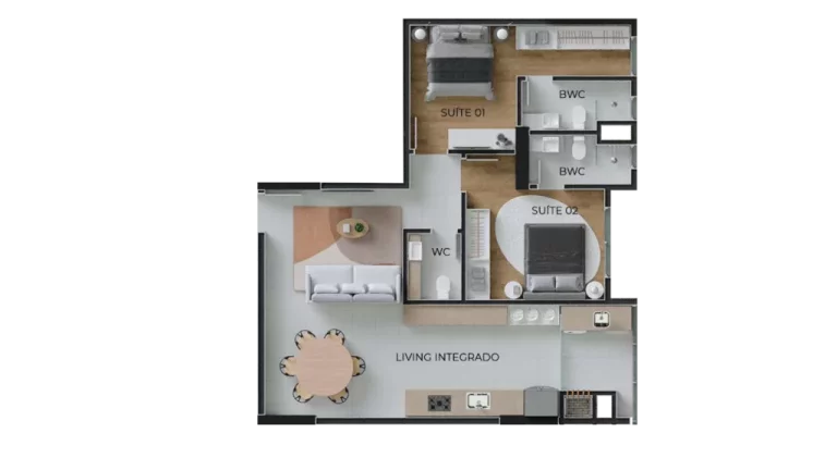 Imagem Toronto - Apartamento à venda no bairro Perequê - Porto Belo/SC