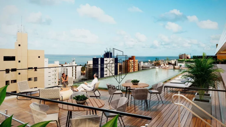 Imagem More a 480m da Praia de Manaíra com Conforto e Sofisticação - João Pessoa/PB - AP2100.
