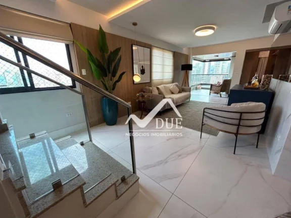 Imagem Cobertura com 4 dormitórios à venda, 292 m² por R$ 3.200.000,00 - Pompéia - Santos/SP