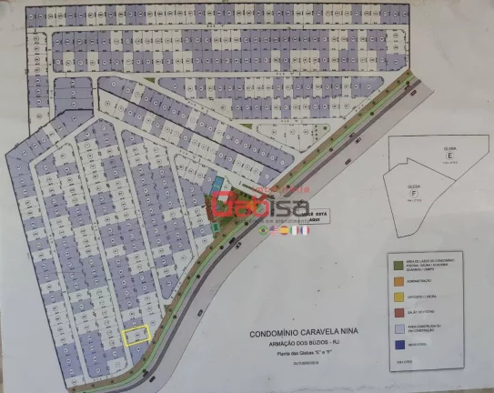 Imagem Terreno à venda, 455 m² por R$ 380.000,00 - Caravelas - Armação dos Búzios/RJ
