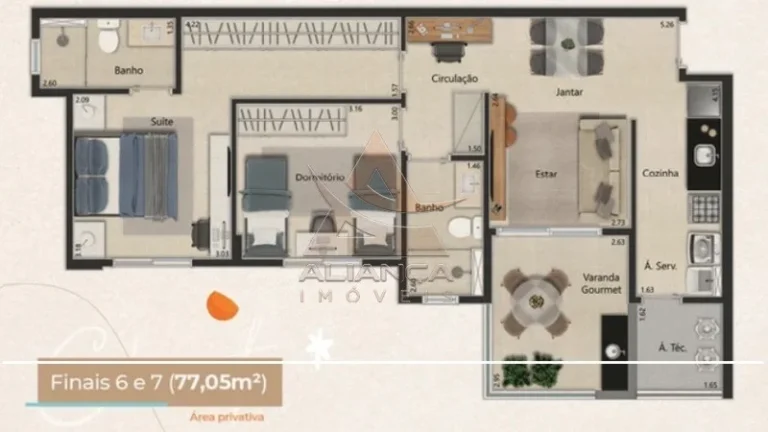 Imagem Apartamento - Ribeirão Preto - Residencial Monterrey