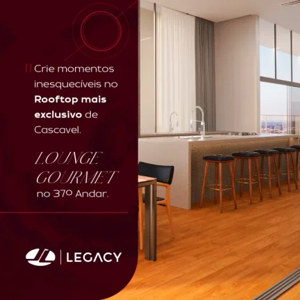 Imagem Apartamento à venda no Centro de Cascavel-PR: 2 quartos, 1 banheiro, 1 vaga de garagem, 123m² de área. Venha conferir!