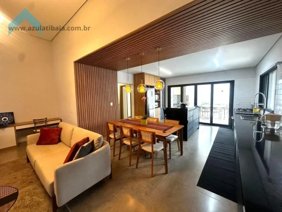 Imagem Casa Térrea Mobiliada em condominio Atibaia com Piscina.
