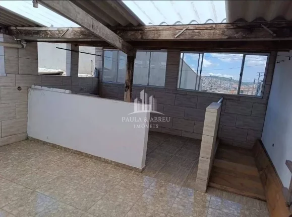 Imagem São 2 Casas 200m², 5 e 3 Cômodos, 1 Vaga, no Jardim Luzitano, Mauá-SP