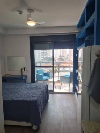 Imagem Apartamento com 1 dormitório para alugar, 26 m² por R$ 3.185/mês - Brooklin - São Paulo/SP