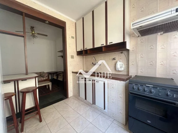 Imagem Apartamento com 1 dormitório à venda, 50 m² por R$ 460.000,00 - Gonzaga - Santos/SP
