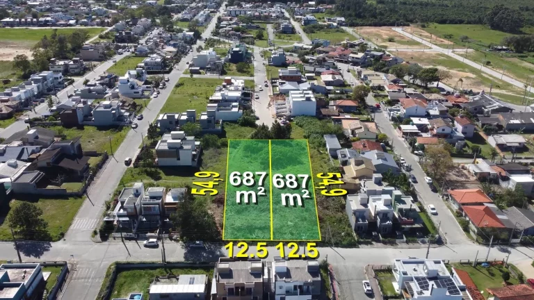 Imagem Terrenos 687m² no Ambrósio, Garopaba. 5 min do mar. Matrícula e viabilidade. Oportunidade!
