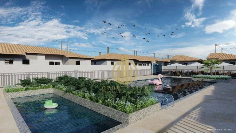 Imagem Casa no Condomínio Palácio de Turim 2 dormitórios com suíte - quintal - Reserva real - Ribeirão Preto/SP