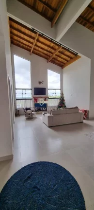 Imagem Casa nova e TÉRREA com 4 suítes ... Piscina - Condomínio Bothanica - Itú