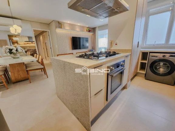 Imagem Apartamento à venda, com 3 Dormitórios 1 suítes 111 m² área útil - em Riviera de São Lourenço - Bertioga SP