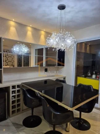 Imagem Apartamento de alto padrão, com 3 dormitórios, sendo 3 suítes, 3 vagas de garagem e uma elegante ...