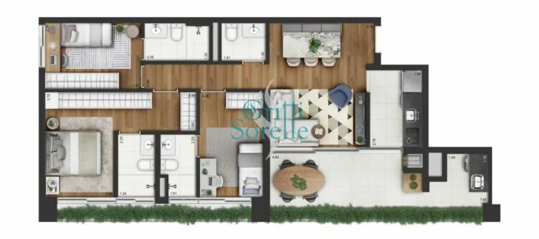 Imagem Apartamento Novo à Venda em Campo Belo - São Paulo/SP.