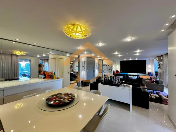 Imagem Apartamento de luxo no Jardim Marajoara: 4 quartos, 3 suítes, 3 salas, 5 banheiros, 3 vagas, 233m² - Condomínio Iepe Golf.
