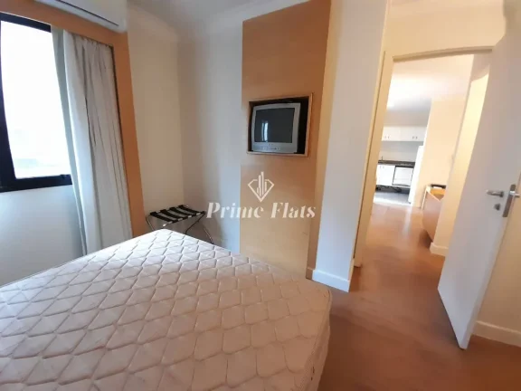 Imagem Flat disponível para locação no Suites Congonhas by Atlantica no Campo Belo, com 44m², 1 dormitório e 1 vaga
