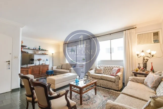 Imagem Apartamento de luxo à venda em Moema, São Paulo-SP: 4 quartos, 1 suíte, 2 salas, 4 banheiros, 3 vagas de garagem, 161m².