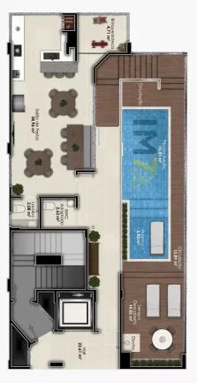 Imagem Apartamento diferenciado na planta com 3 suítes e 2 vagas de garagem em Porto Belo- SC
