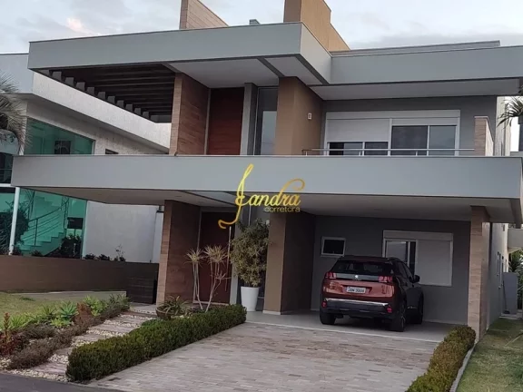 Imagem Casa no condomínio Malibu beira lago com piscina mobiliada e decorada