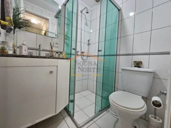 Imagem Apartamento com 2 dormitórios, sendo 1 suite, sala para dois ambientes, varanda, cozinha americana ...