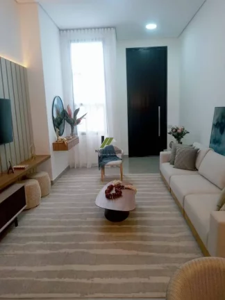 Imagem LINDA CASA NOVA PARA VENDA OU LOCAÇÃO EM CONDOMÍNIO MOBILIADA E DECORADA PRONTA PRA MORAR