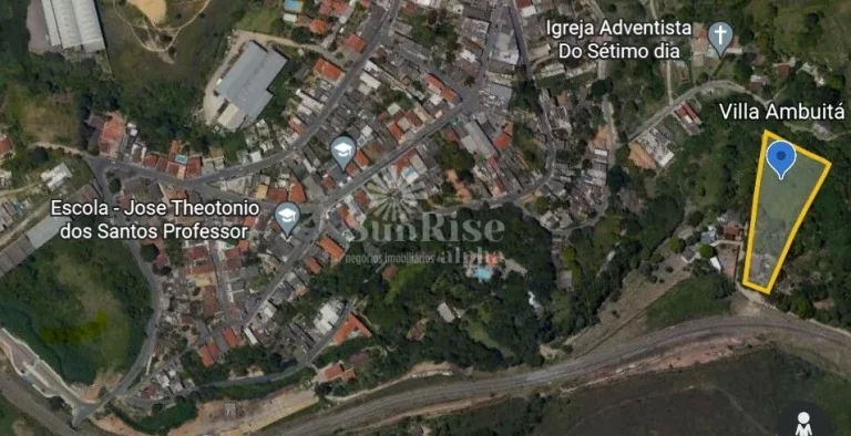 Imagem Terreno a venda com 2.078m² próximo à Estação Ambuitá em Itapevi, SP com 57 metros de frente por R$ 490 mil