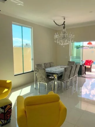 Imagem BELISSIMO SOBRADO EM CONDOMINIO FECHADO COM 5 SUITES