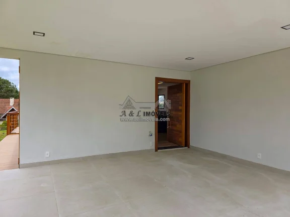 Imagem Casa em condomínio Campos do Jordão 4 suítes vista e porteira fechada