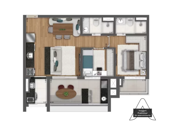 Imagem APARTAMENTO RESIDENCIAL em São Paulo - SP, Vila Mariana