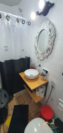 Imagem Seu novo lar está aqui! Kit Mobiliada de Frente para o Mar no José Menino, Santos - R$ 2.550