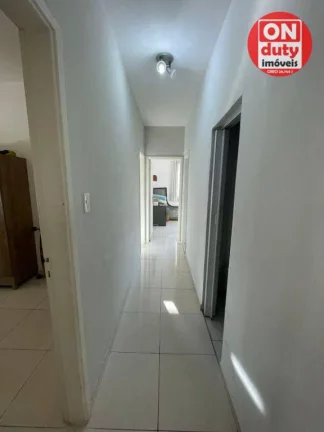 Imagem Apartamento com 3 dormitórios à venda, 92 m² por R$ 480.000,00 - Boqueirão - Santos/SP