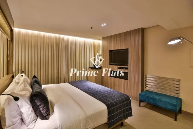 Imagem Flat disponível para venda no Radisson Vila Olímpia, com 31m², 1 dormitório e 1 vaga