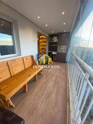 Imagem Apartamento decorado com 104m², 3 dormitórios (2 suítes), 2 vagas, móveis planejados inclusos! E...