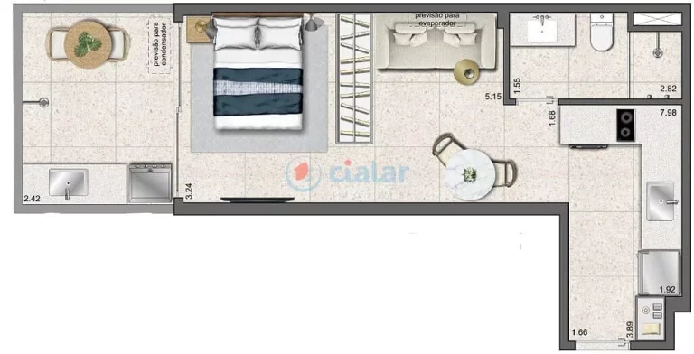 Imagem Garden à venda 3 Quartos 1 Suite 1 Vaga 179.29M Gávea Rio de Janeiro - RJ | Parque Sustentável da Gávea - Residencial - Fase 1