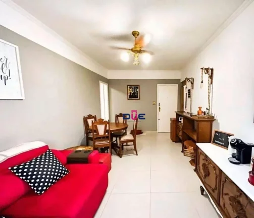 Imagem Apartamento com 2 dormitórios à venda, 90 m² por R$ 520.000 - Campo Grande - Santos/SP