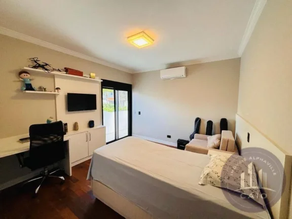 Imagem Casa com 520 m², 4 suítes para aluguel por R$ 34.500, - Alphaville/SP