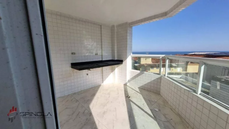 Imagem Apartamento com 2 dormitórios à venda, 75 m² por R$ 489.000,00 - Vila Caiçara - Praia Grande/SP