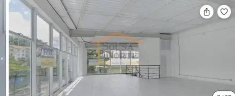 Imagem Salão Comercial novo, fino acabamento em granito preto e piso cerâmico de alta qualidade, entrada ...